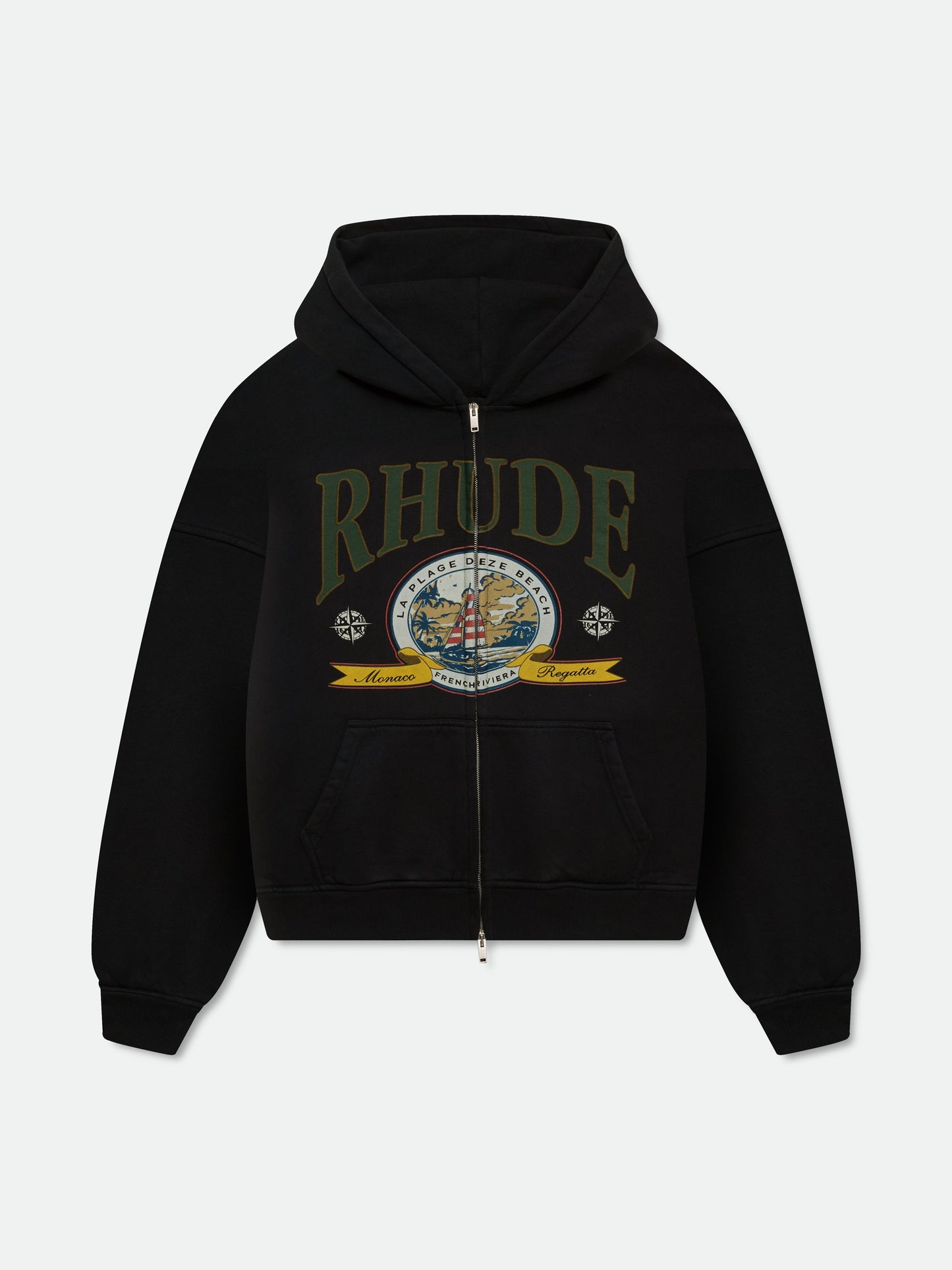 MONACO REGATTA FULL-ZIP HOODIE