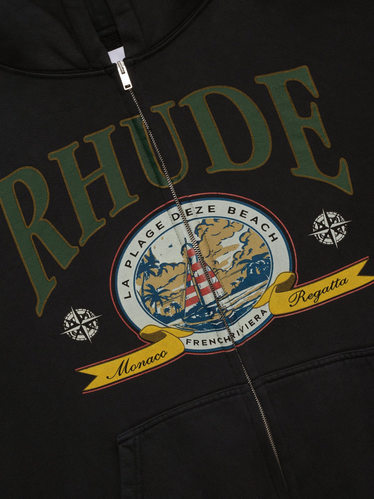 MONACO REGATTA FULL-ZIP HOODIE