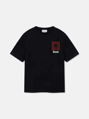 CHEVRON LOGO REPEAT TEE