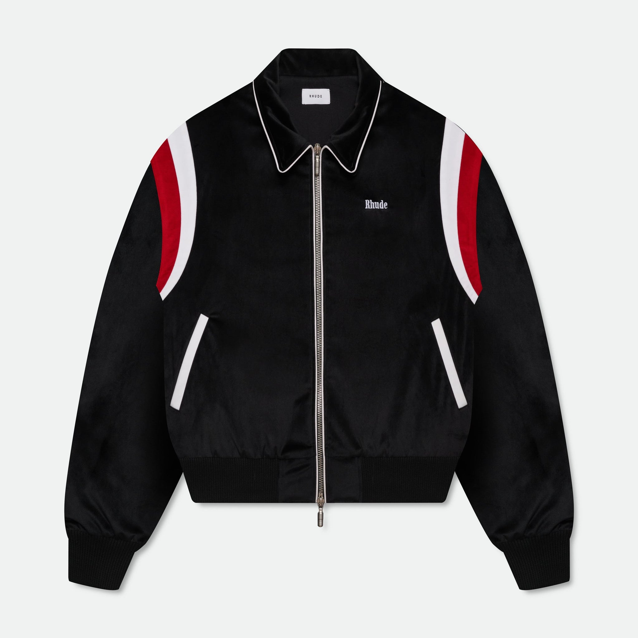 MANCINO VELOUR TRACK JACKET