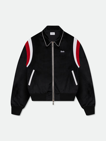 MANCINO VELOUR TRACK JACKET