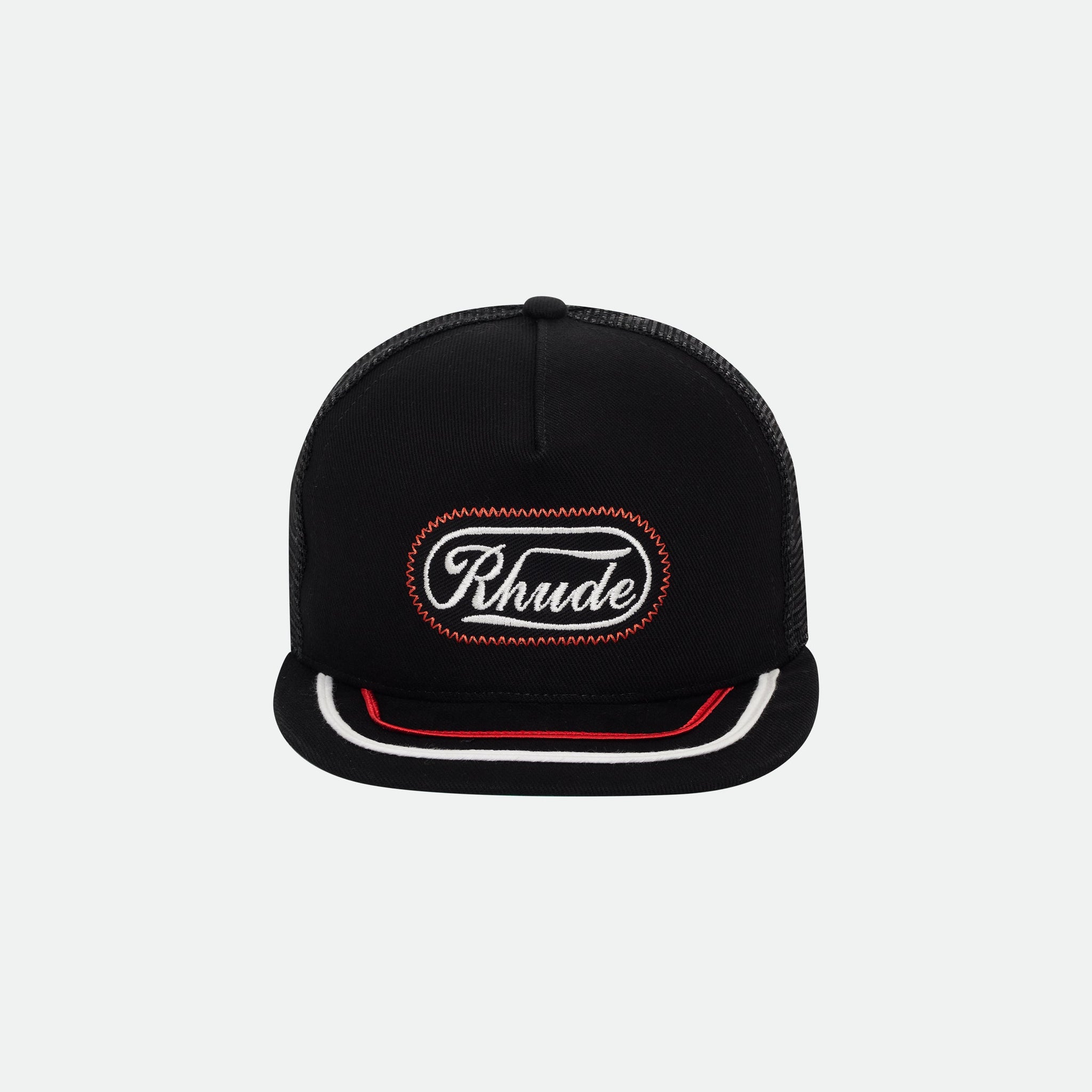 RHUDE PATCH TRUCKER HAT