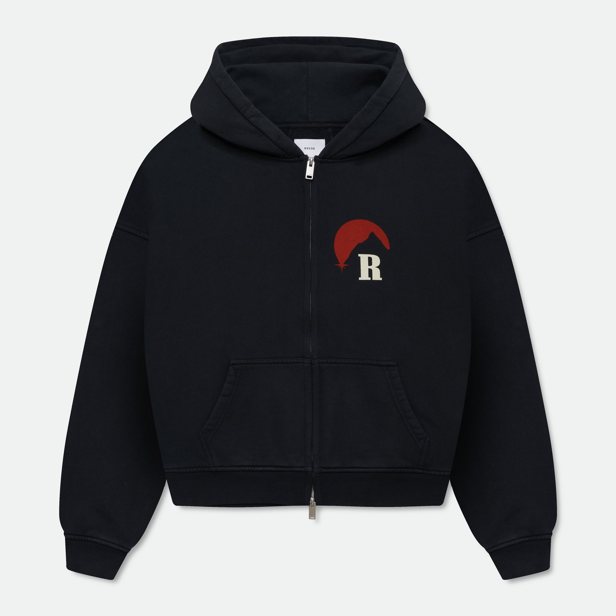 RHUDE MOONLIGHT ZIP-UP HOODIE