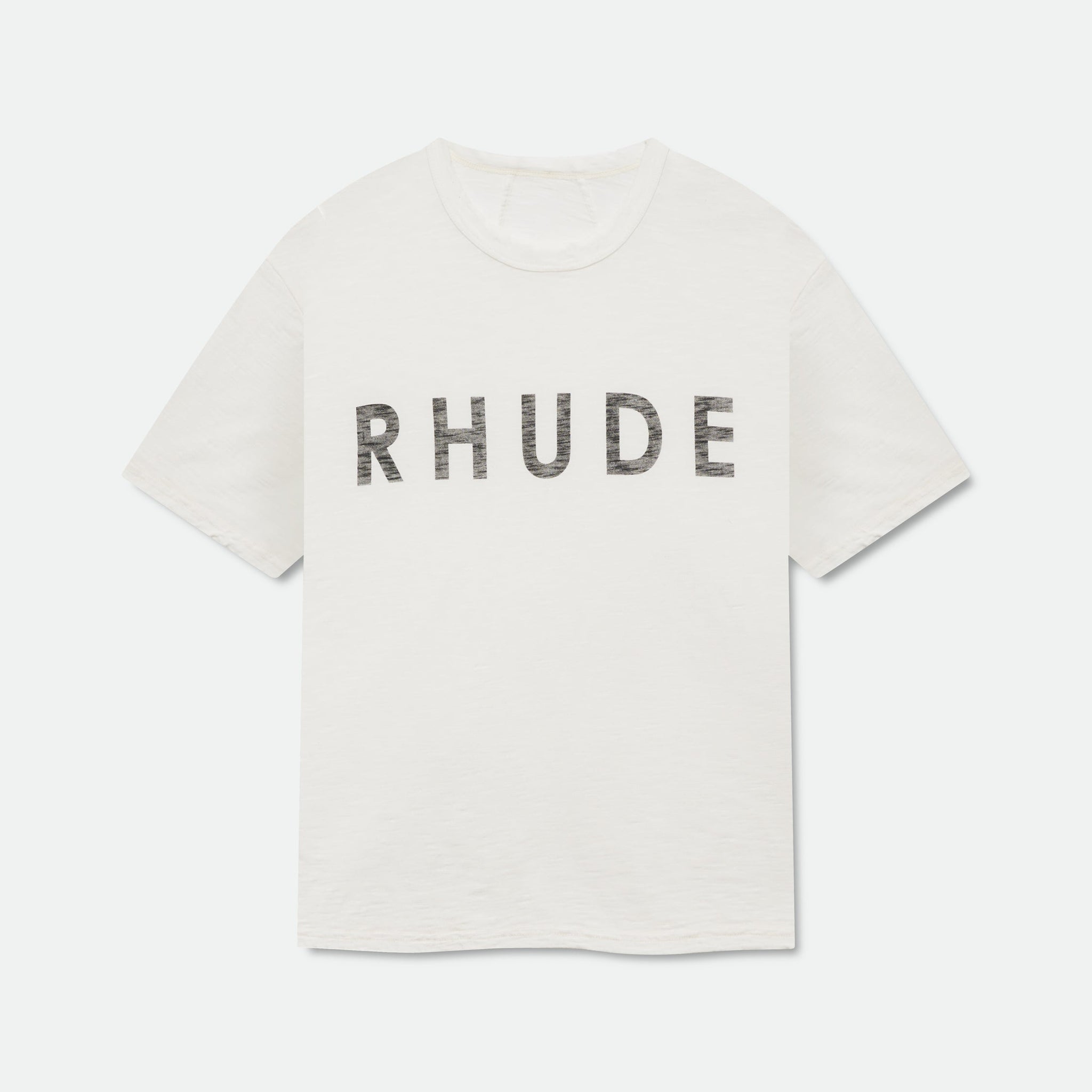 RHUDE LOGO SLUB TEE