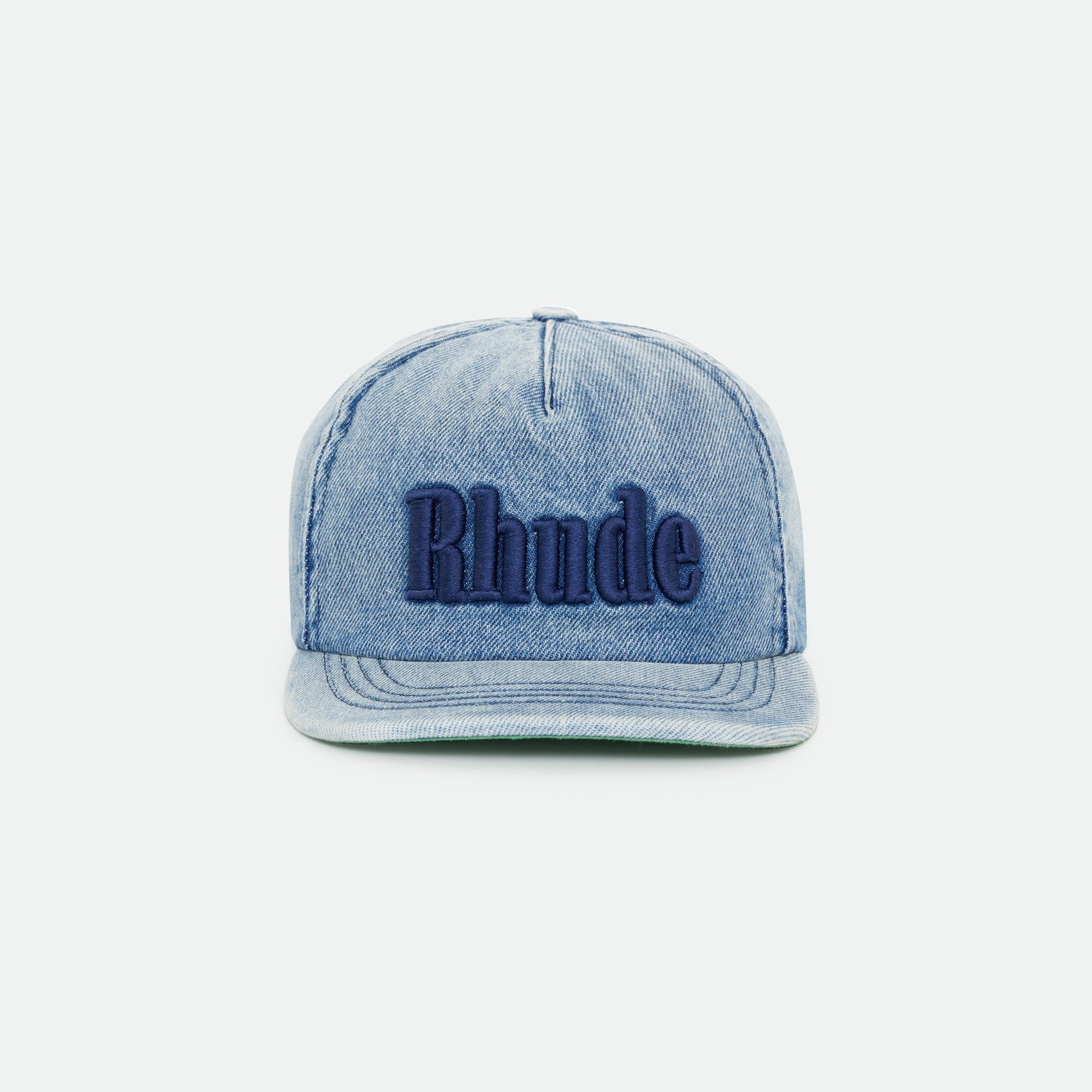 RHUDE LOGO DENIM HAT
