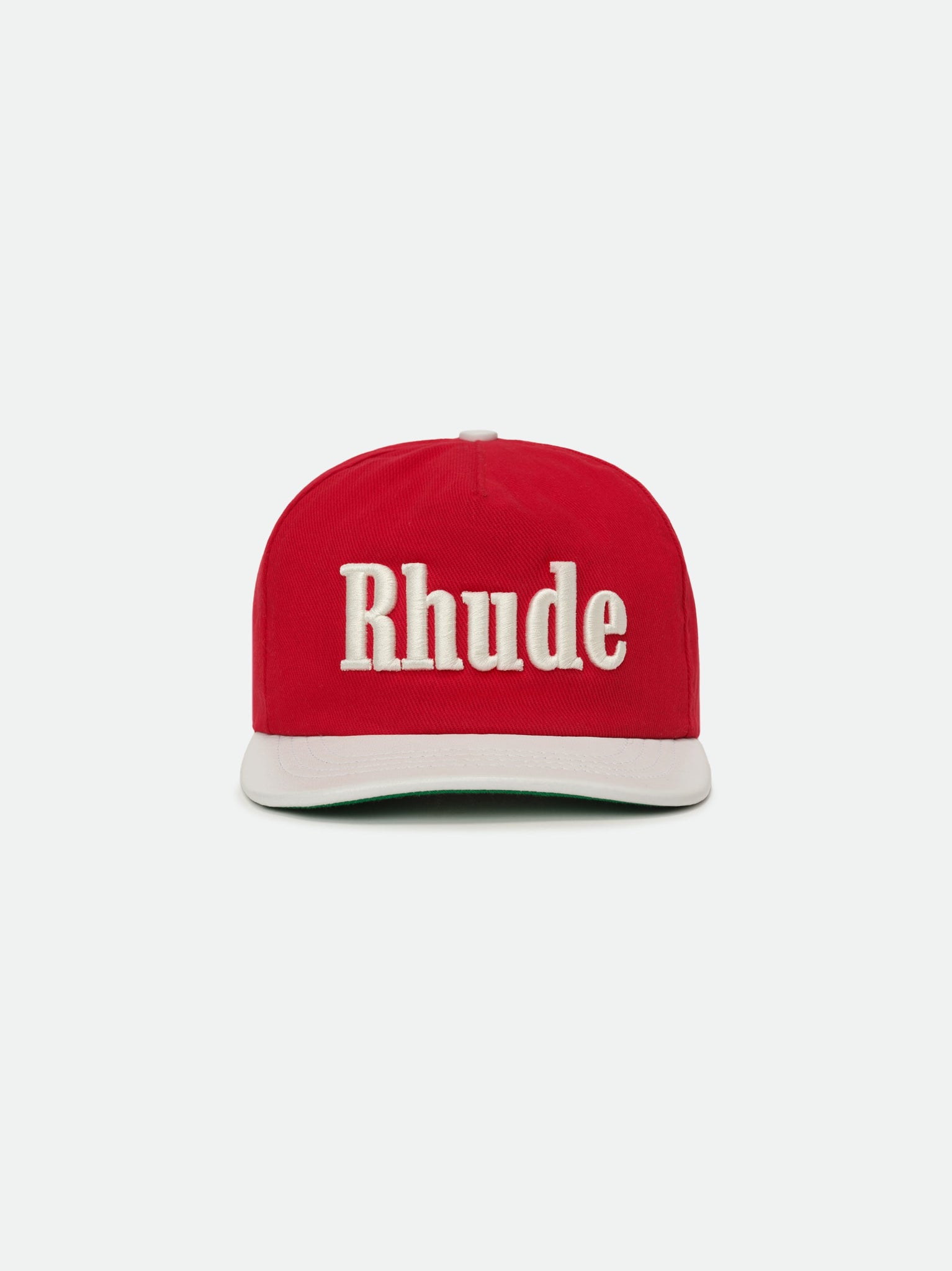 RHUDE CONTRAST LOGO HAT
