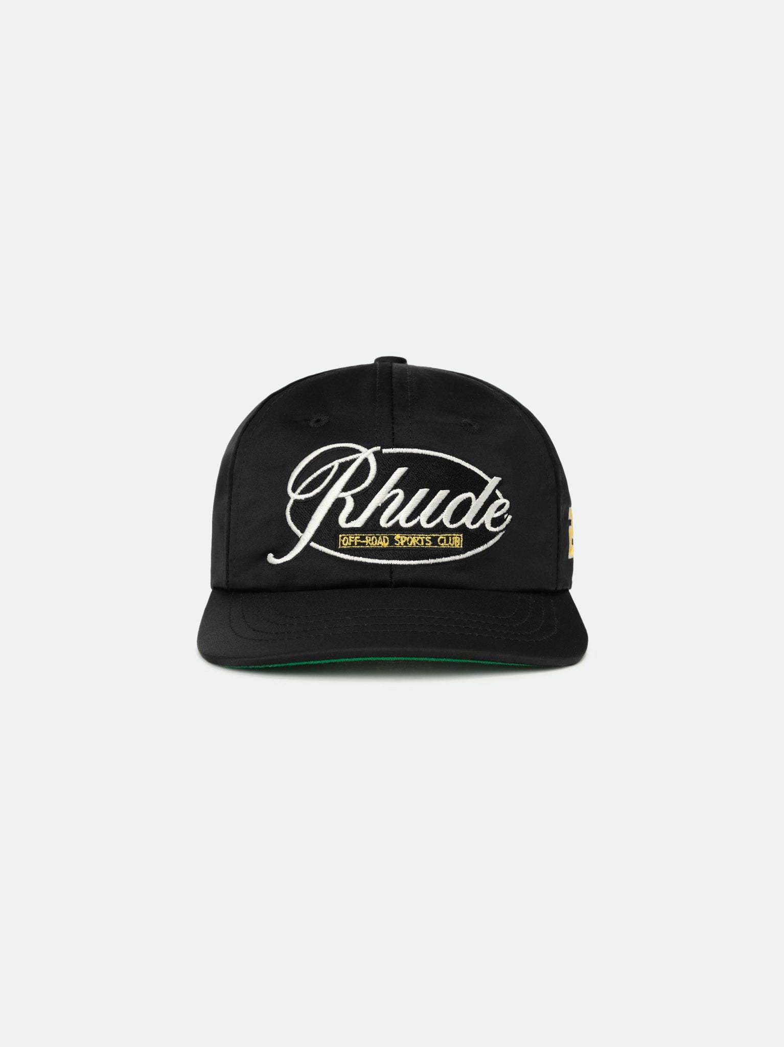 RHUDE SPORTS CLUB CURVED BRIM HAT
