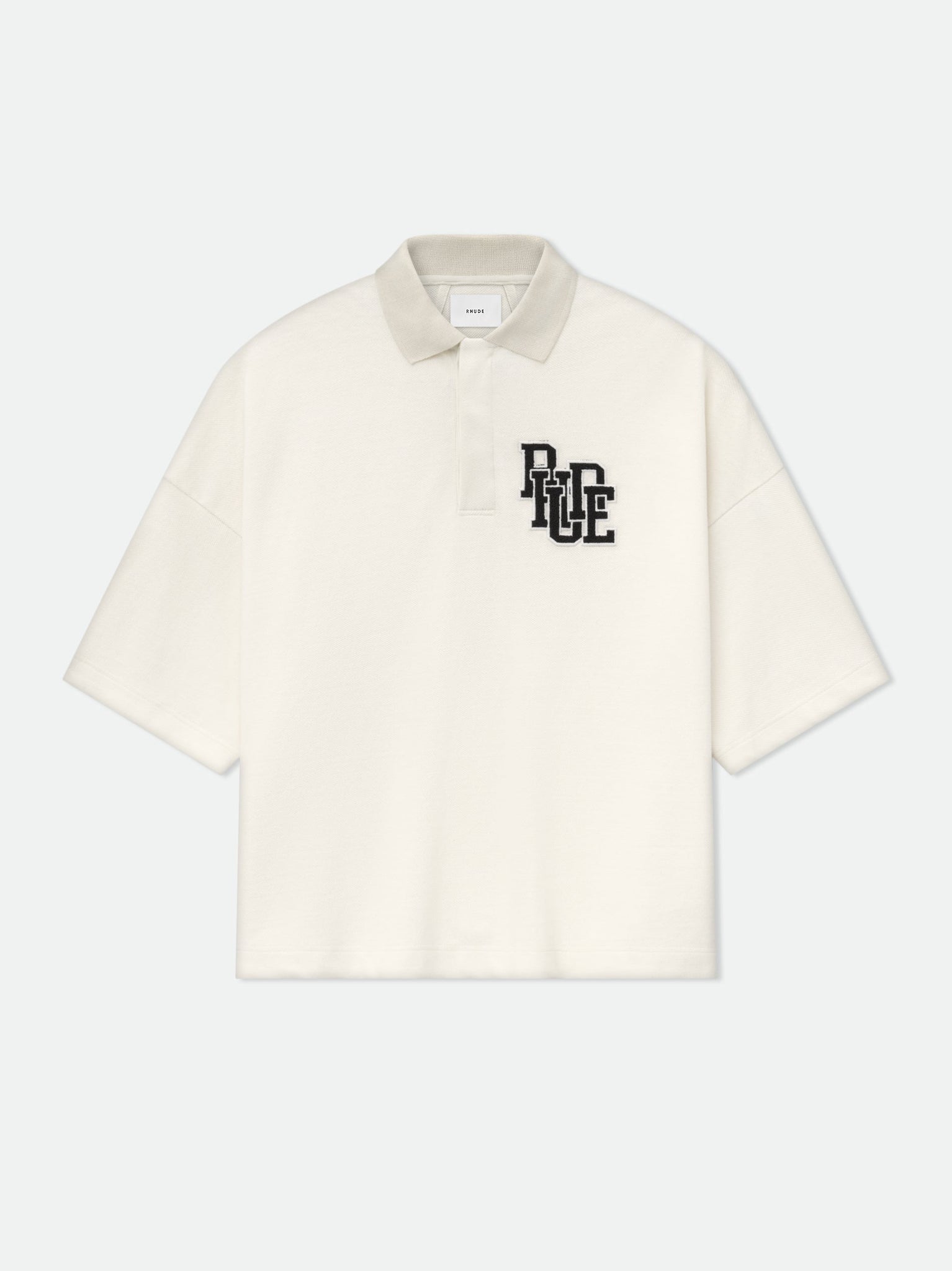 PIQUE BOXY POLO SHIRT