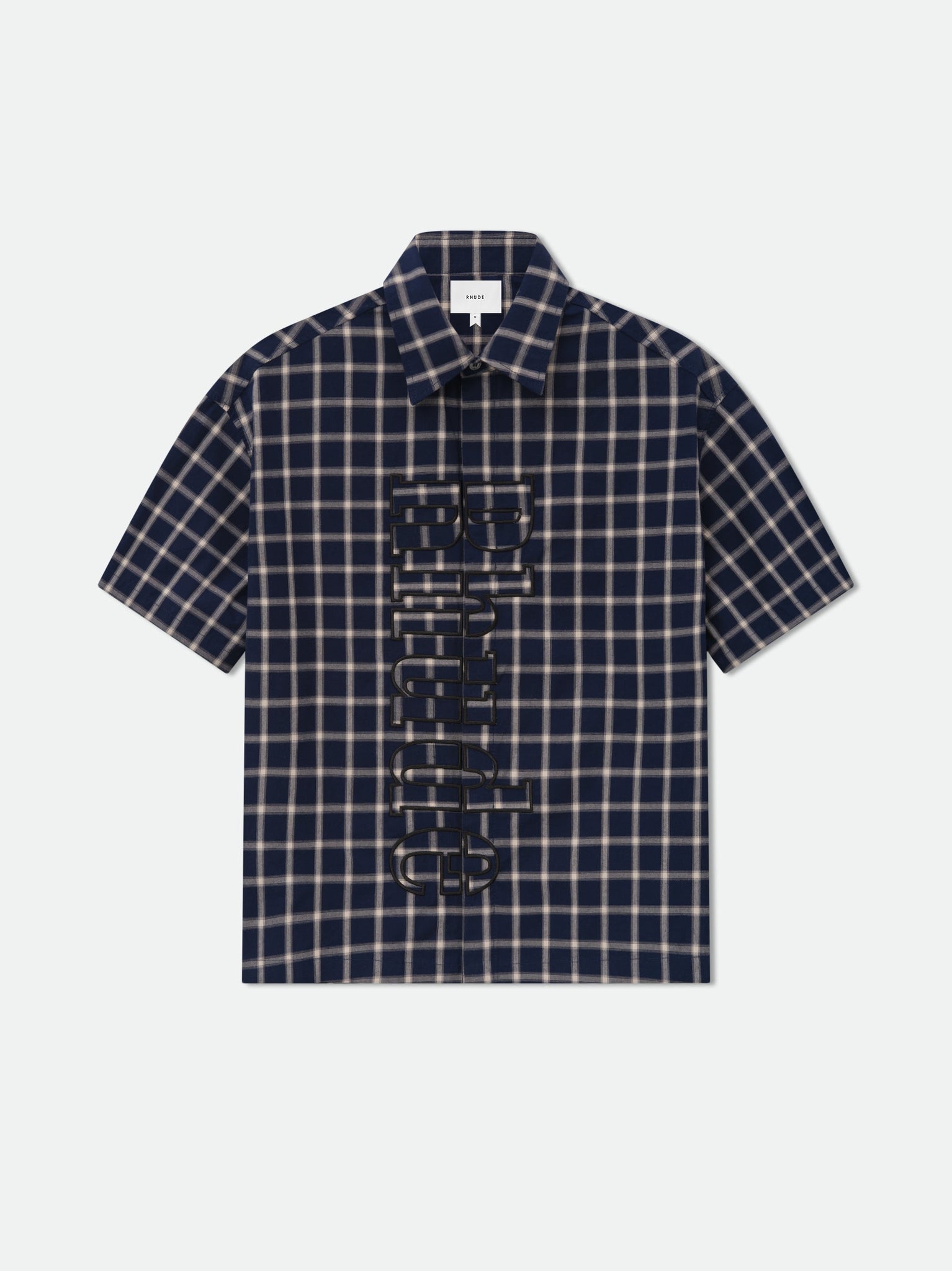 RHUDE VERT LOGO SHIRT