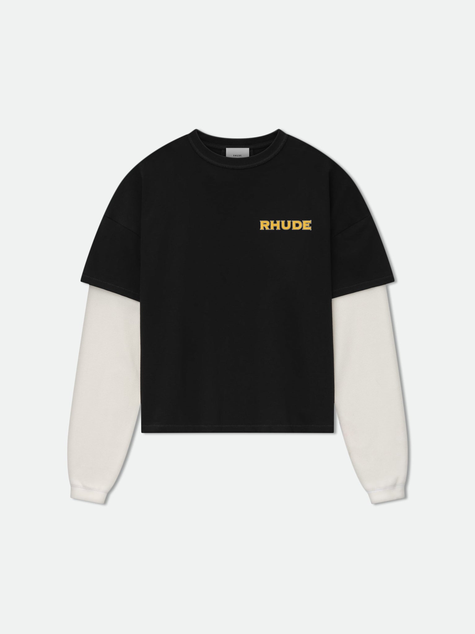 RHUDE STEEL DOUBLE-LAYERED TEE