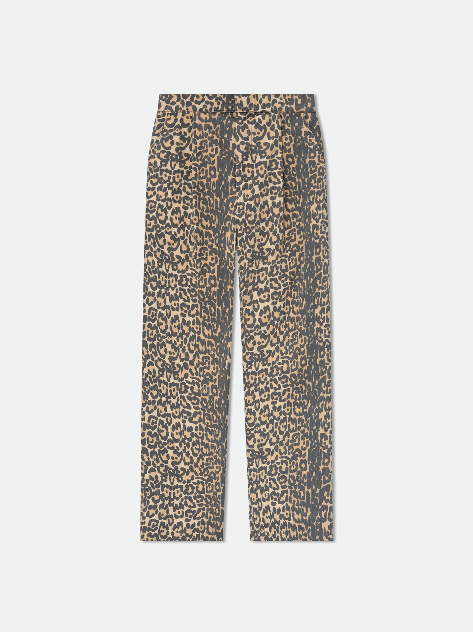 LEOPARD DROP-CROTCH TROUSER