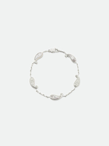 TEARS OF JOY BRACELET — 14K WHITE GOLD/MOTHER OF PEARL